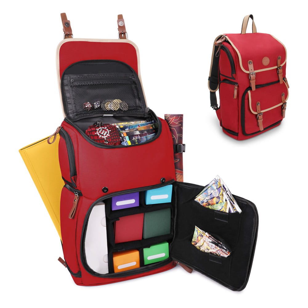 Enhance TCG Series Trading Card Designer Edition Red Backpack