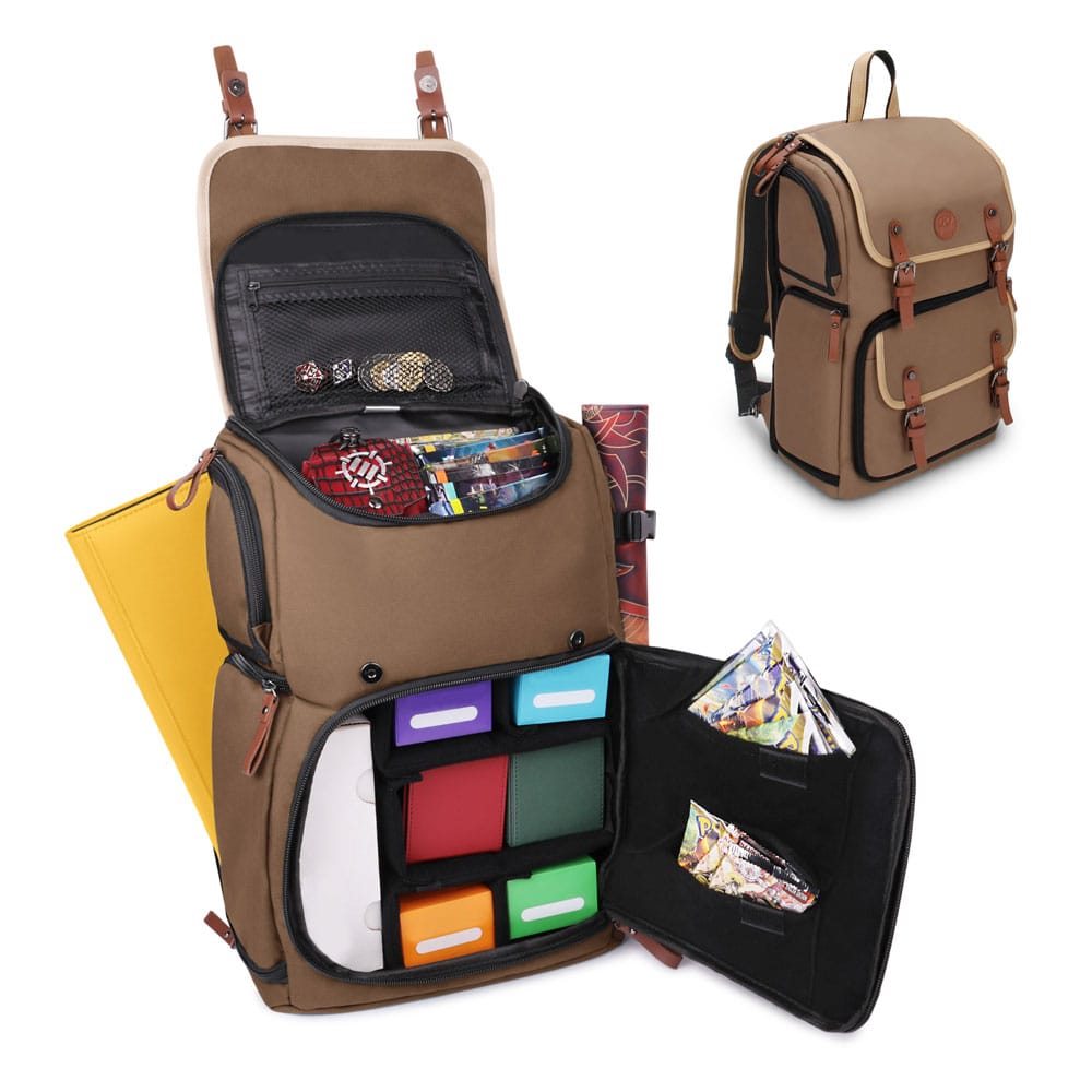 Enhance TCG Series Trading Card Designer Edition Tan Backpack