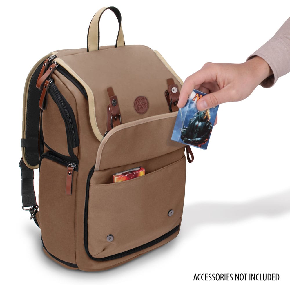 Enhance TCG Series Trading Card Designer Edition Tan Backpack