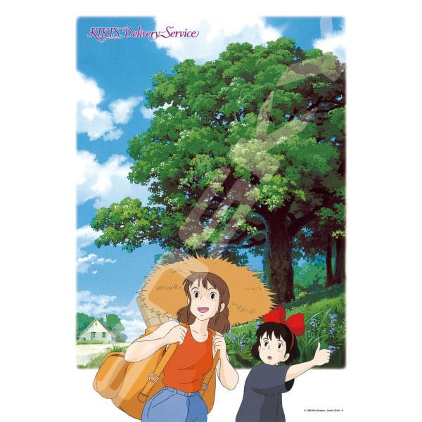 Kiki's Delivery Service Kiki and Ursula Hitchhiking (500 pieces) Jigsaw Puzzle