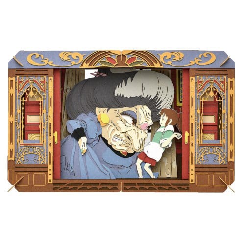Spirited Away Paper Theater Yubaba Paper Model Kit