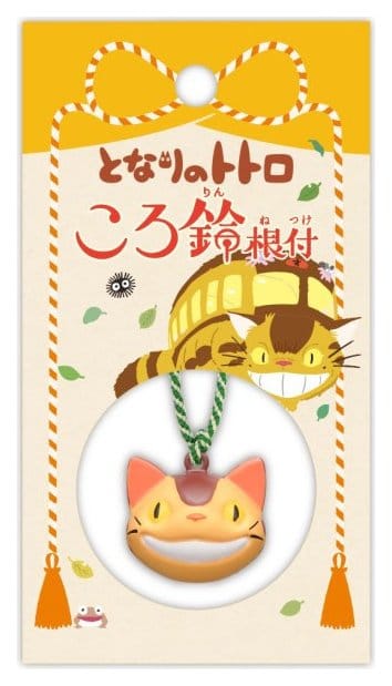 My Neighbor Totoro Netsuke Strap Catbus Ring Bell