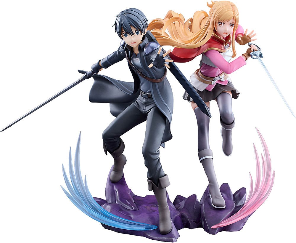 Sword Art Online Progressive Scherzo of Deep Night Kirito & Asuna Set 1/7 Statue