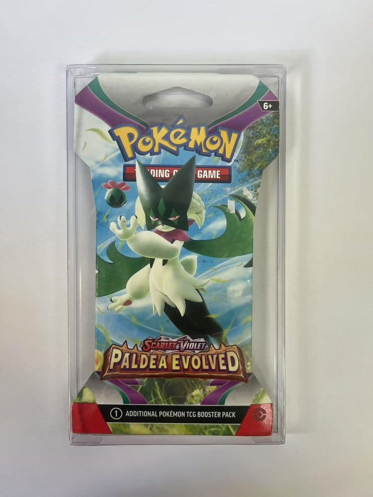 Evoretro PET Protectors for Pokémon TCG Booster Pack 0 mm (10-Pack)