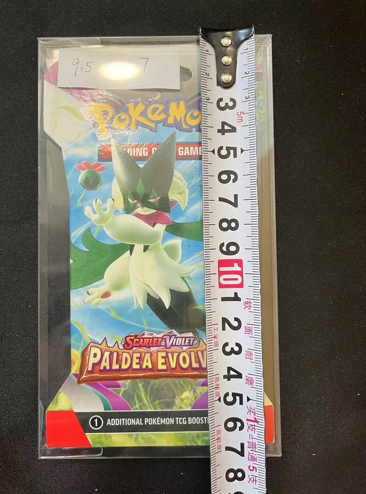 Evoretro PET Protectors for Pokémon TCG Booster Pack 0 mm (10-Pack)