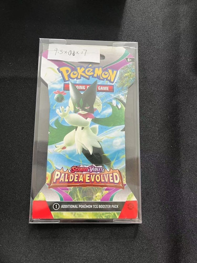 Evoretro PET Protectors for Pokémon TCG Booster Pack 0 mm (10-Pack)