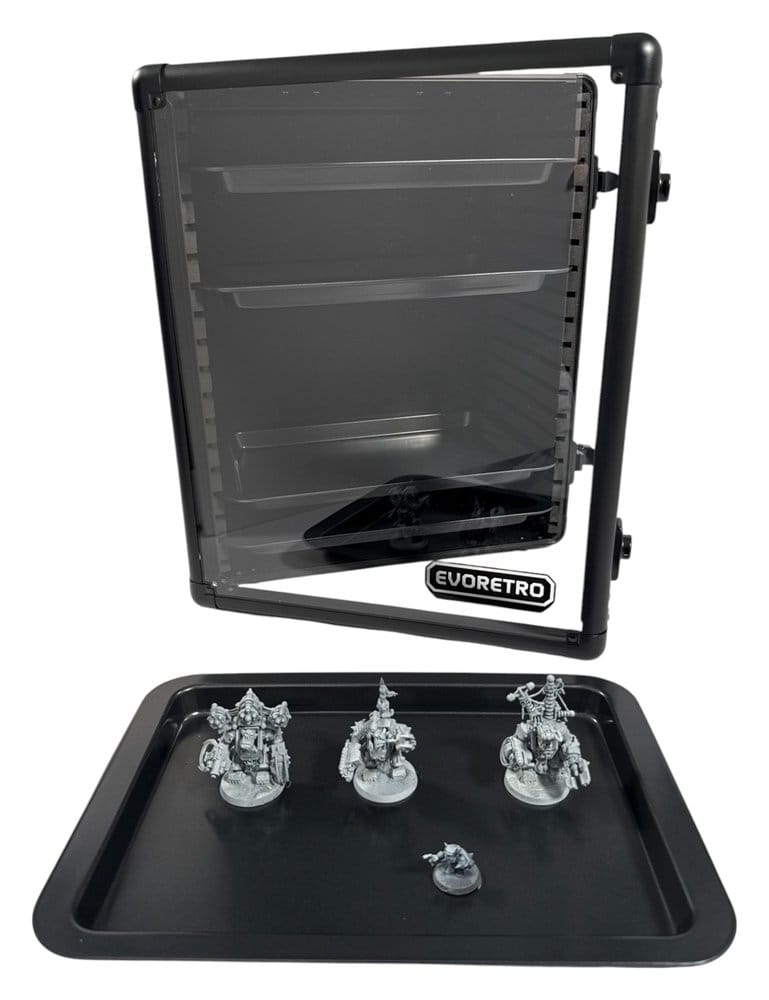 Evoretro Display and Carry Case for Collectible Figures and Models 45 x 37 cm