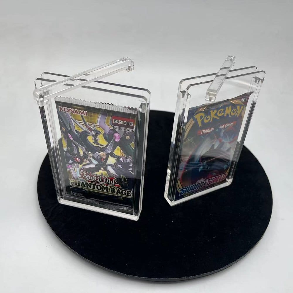 Evoretro Acrylic Display Case 5-Pack for Booster Packs