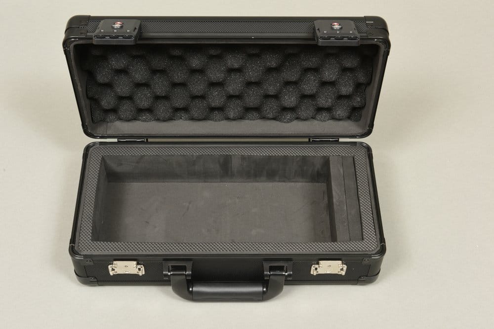 Evoretro Mini Carrying Case with Handle & Removable Foam Black