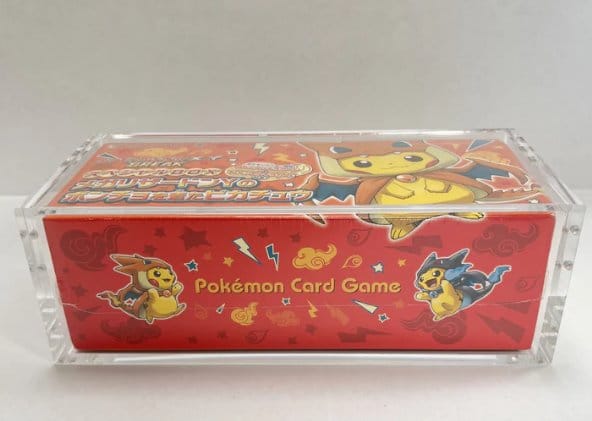 Evoretro Magnetic Acrylic Display Case for Pokémon Center Japanese Special Poncho Pikachu Box