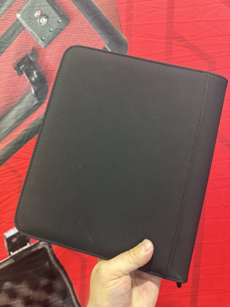 Evoretro Topload Cards Binder 2x2 160 Cards Black 24.4 x 19.1 cm