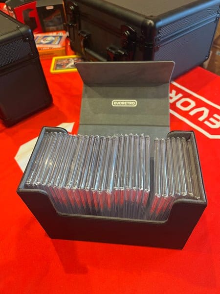 Evoretro Trading Card Magnetic Storage Box for 30 Graded Cards