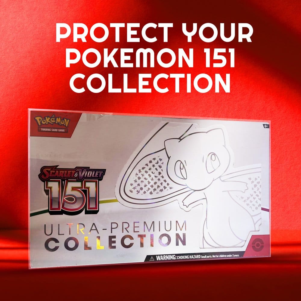 Evoretro PET Protectors 2-Pack for Pokémon 151 Scarlet & Violet Ultra Collection Box