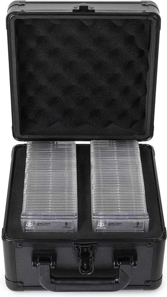 Evoretro Trading Card Storage Box for 60 Cards Gray