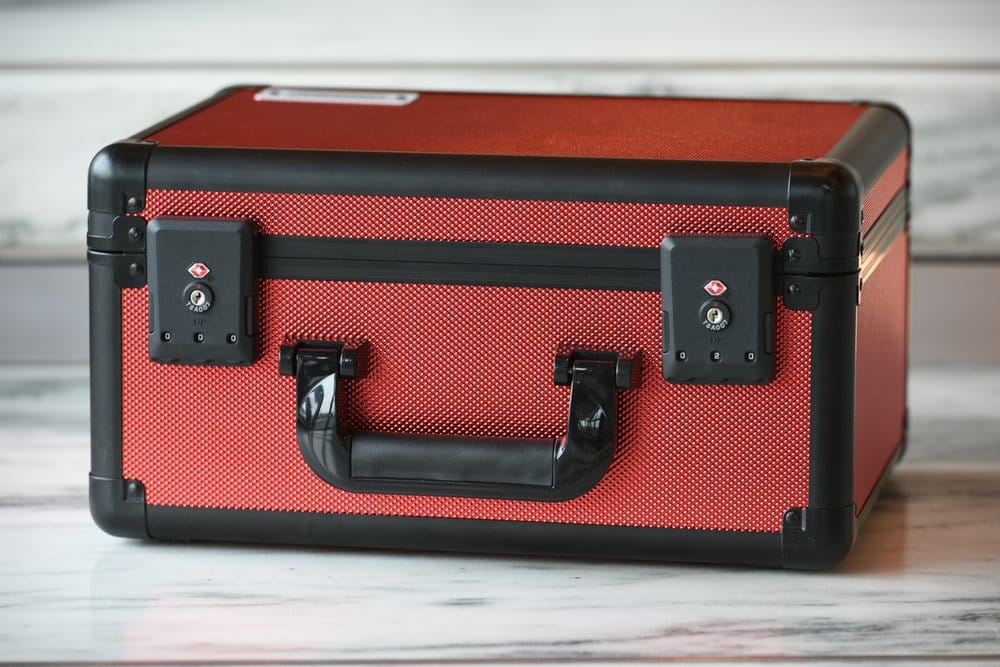 Evoretro Trading Card Storage Box for 90 Cards X Red