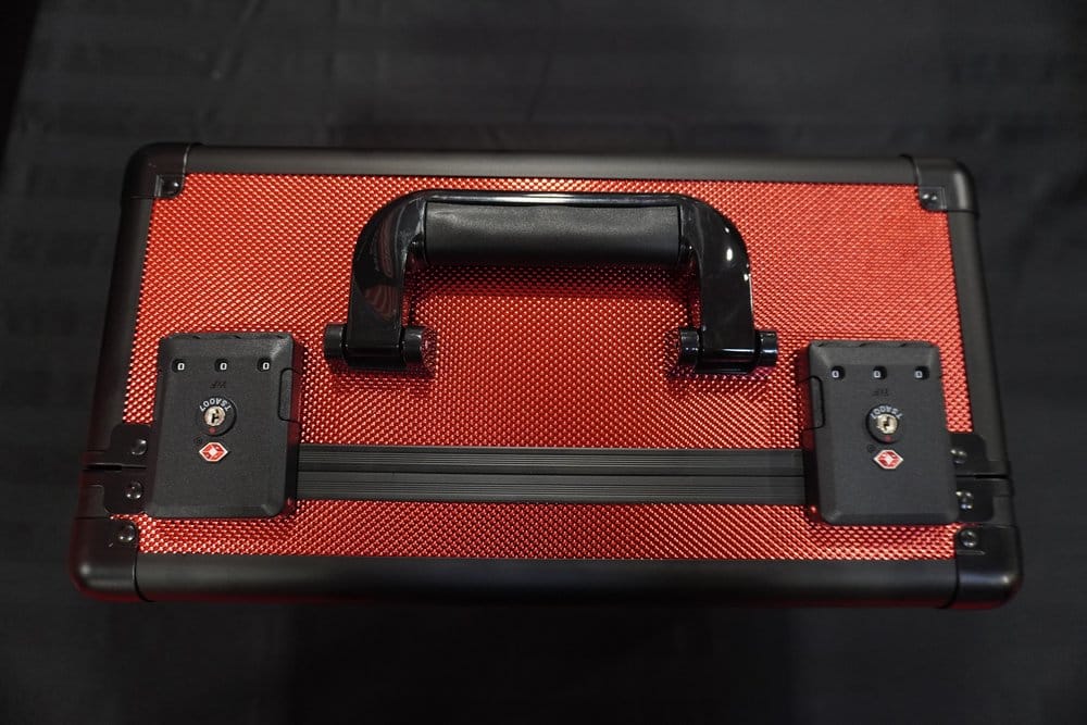 Evoretro Trading Card Storage Box for 90 Cards X Red
