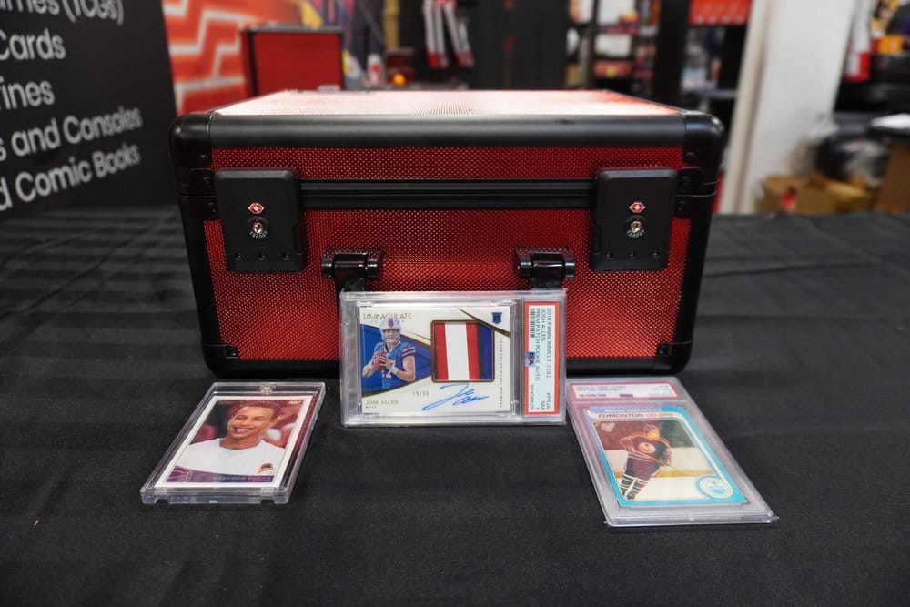 Evoretro Trading Card Storage Box for 90 Cards X Red