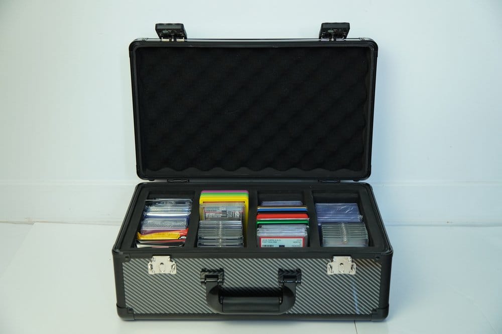 Evoretro Trading Card Storage Box for 120 Cards XL Gray