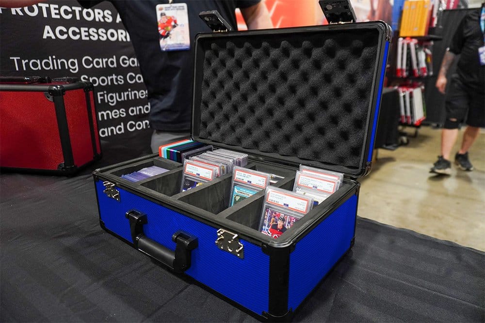 Evoretro Trading Card Storage Box for 120 Cards XL Blue