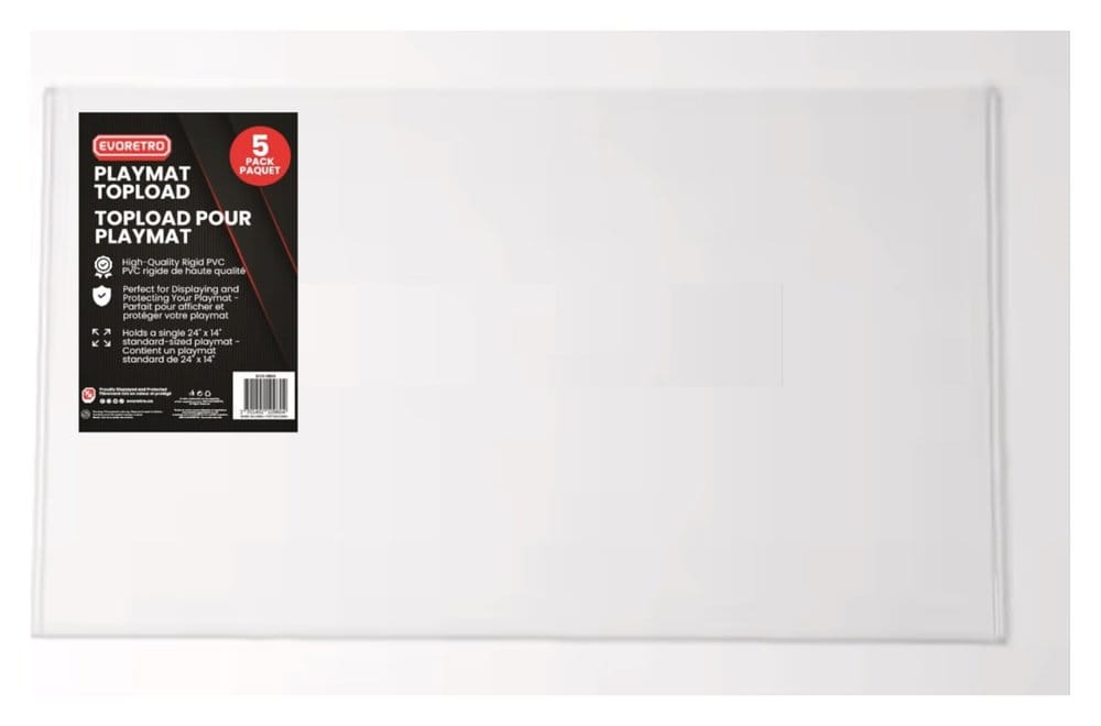 Evoretro Playmat Topload Holder 5-Pack 61 x 36 cm