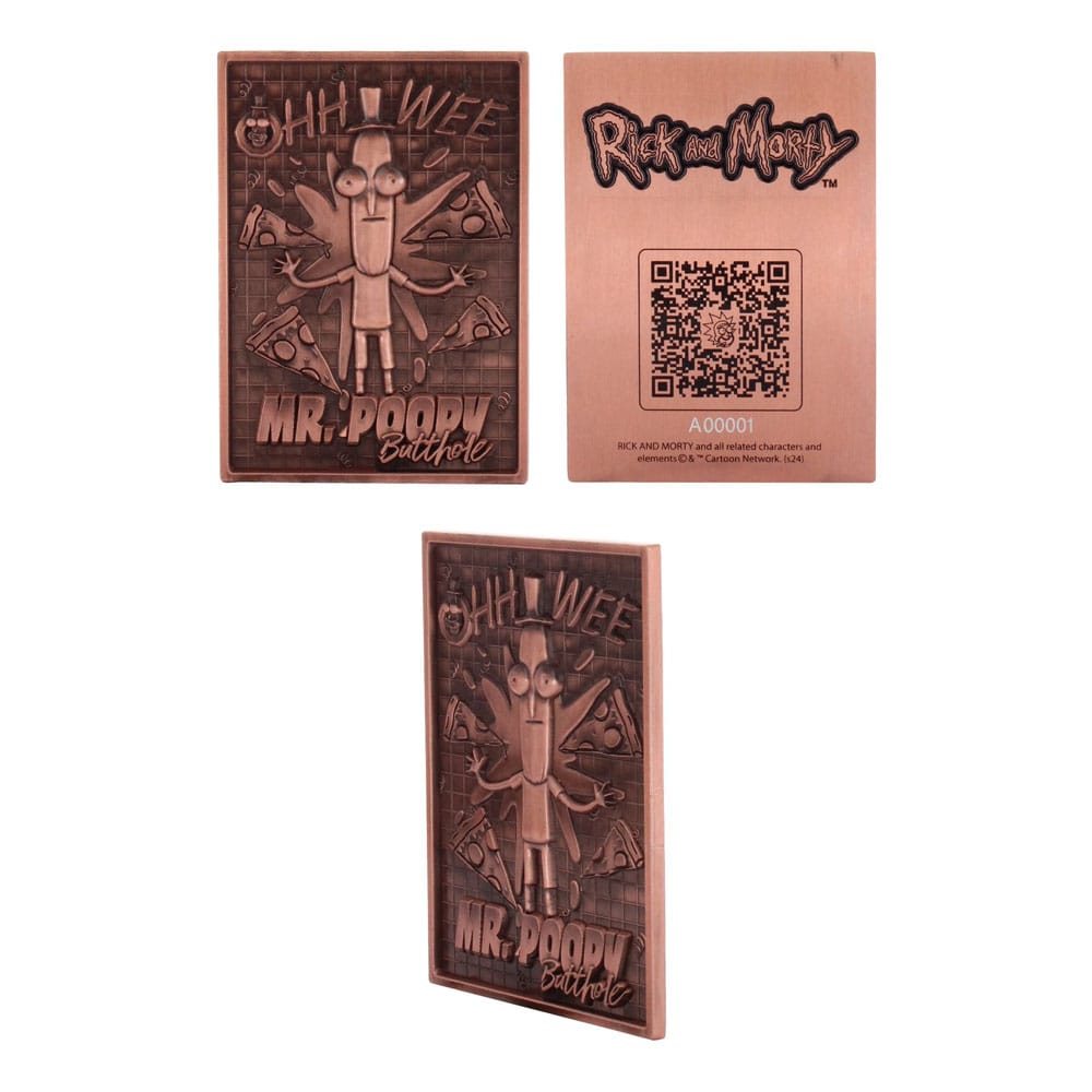 Rick and Morty Digiplates Generation 1 Starter Pack Phone Stand