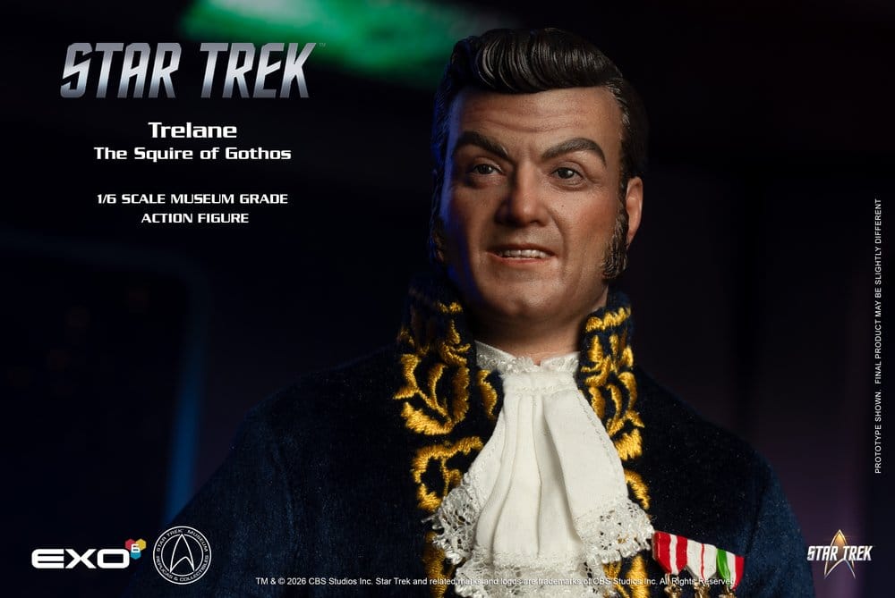 Star Trek: The Original Series Action Figure 1/6 Trelane, The Squire of Gothos 29 cm