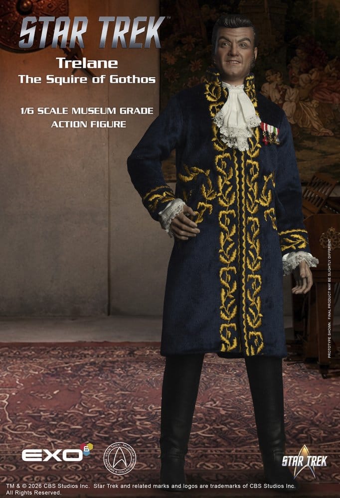 Star Trek: The Original Series Action Figure 1/6 Trelane, The Squire of Gothos 29 cm