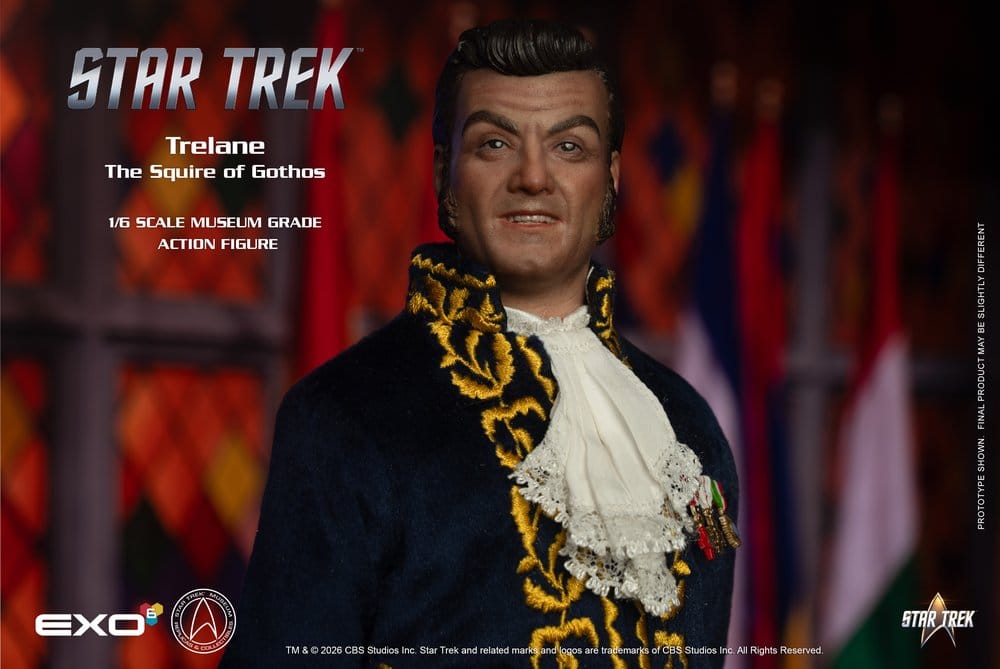 Star Trek: The Original Series Action Figure 1/6 Trelane, The Squire of Gothos 29 cm