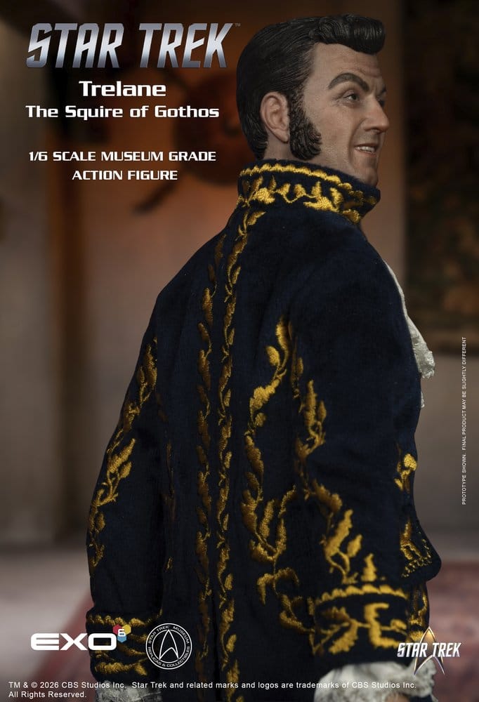 Star Trek: The Original Series Action Figure 1/6 Trelane, The Squire of Gothos 29 cm