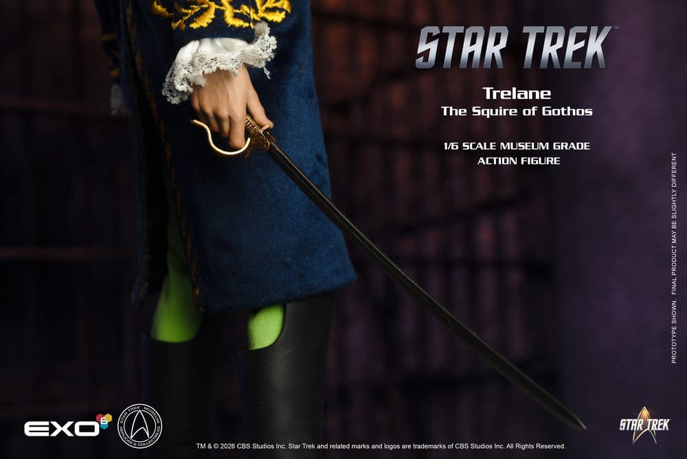 Star Trek: The Original Series Action Figure 1/6 Trelane, The Squire of Gothos 29 cm