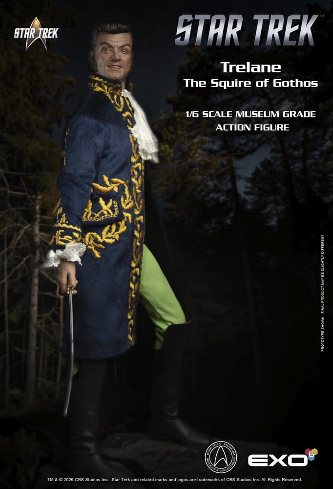 Star Trek: The Original Series Action Figure 1/6 Trelane, The Squire of Gothos 29 cm