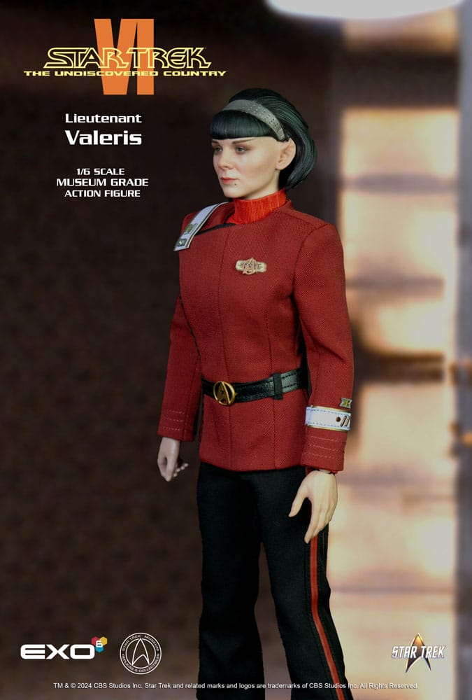 Star Trek VI The Undiscovered Country Lieutenant Valeris 28 cm 1/6 Action Figure