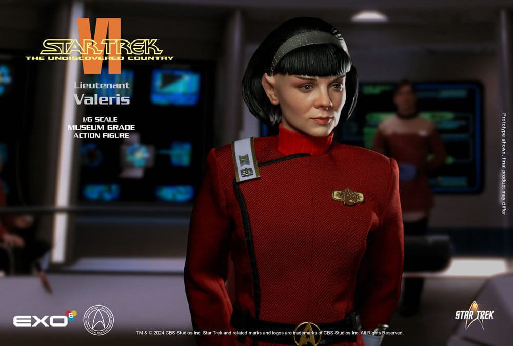 Star Trek VI The Undiscovered Country Lieutenant Valeris 28 cm 1/6 Action Figure