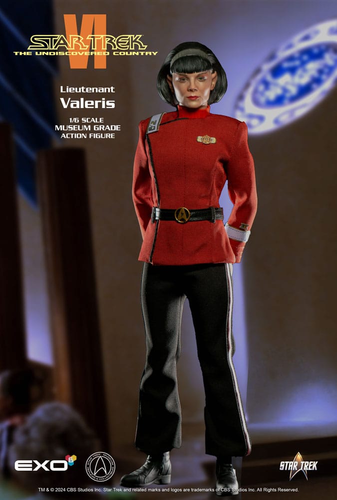 Star Trek VI The Undiscovered Country Lieutenant Valeris 28 cm 1/6 Action Figure