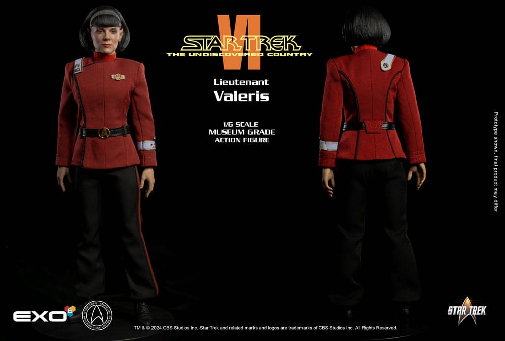Star Trek VI The Undiscovered Country Lieutenant Valeris 28 cm 1/6 Action Figure