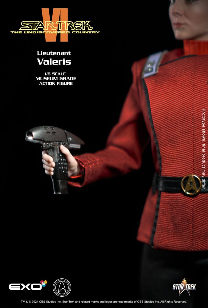 Star Trek VI The Undiscovered Country Lieutenant Valeris 28 cm 1/6 Action Figure