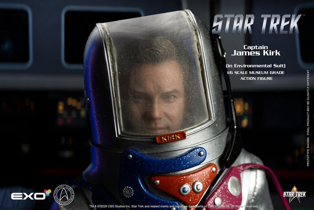 Star Trek: The Original Series Action Figure 1/6 Captain James T. Kirk (in Environmental Suit) 29 cm