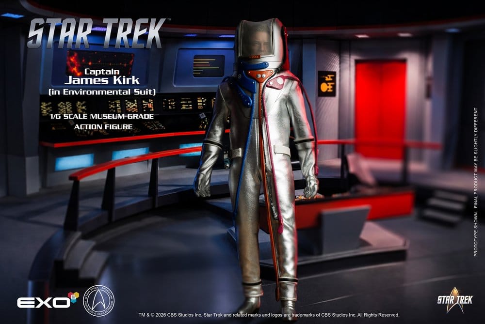 Star Trek: The Original Series Action Figure 1/6 Captain James T. Kirk (in Environmental Suit) 29 cm