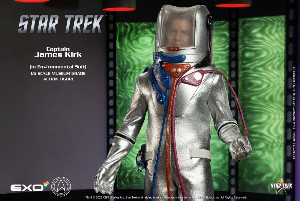 Star Trek: The Original Series Action Figure 1/6 Captain James T. Kirk (in Environmental Suit) 29 cm