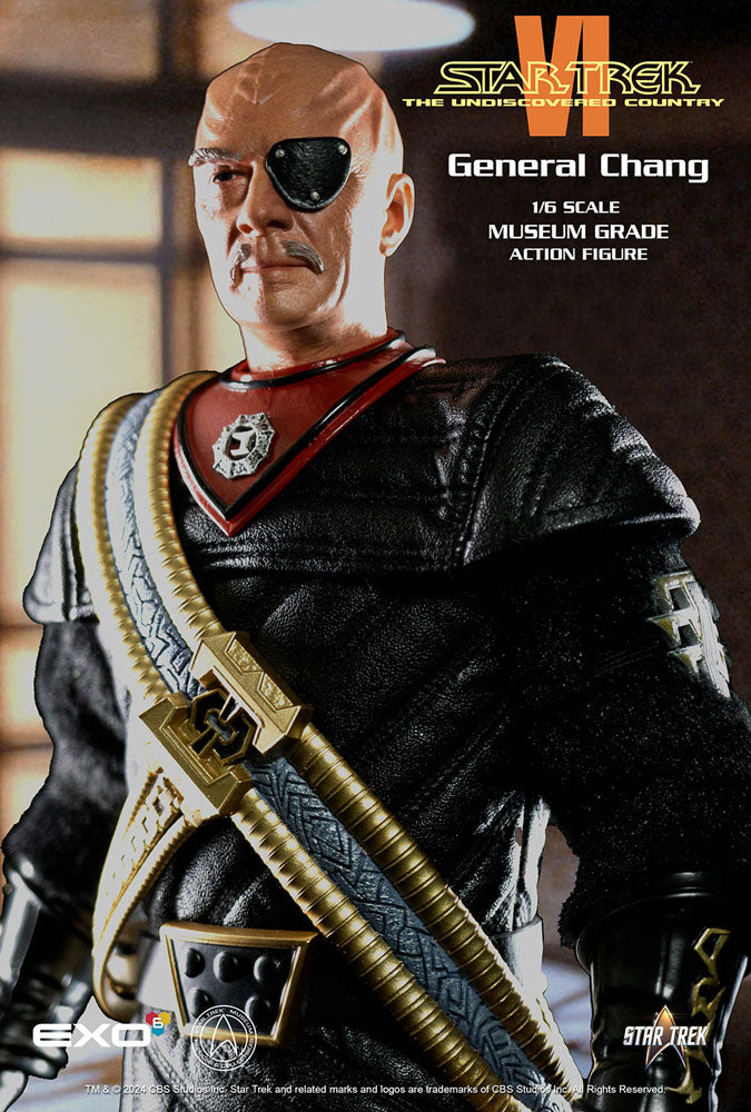 Star Trek VI The Undiscovered Country General Chang 30 cm 1/6 Action Figure