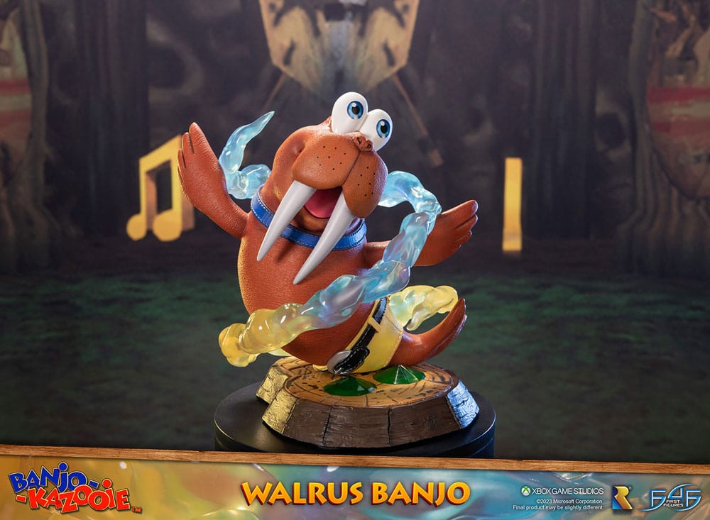 Banjo-Kazooie Statue Walrus Banjo 24 cm Resin Statue