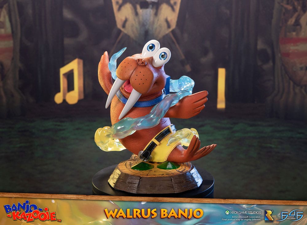 Banjo-Kazooie Statue Walrus Banjo 24 cm Resin Statue