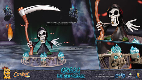 Conker: Conker's Bad Fur Day Gregg the Grim Reaper 36cm Statue