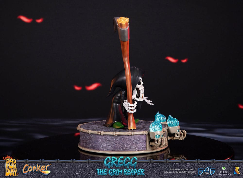 Conker: Conker's Bad Fur Day Gregg the Grim Reaper 36cm Statue