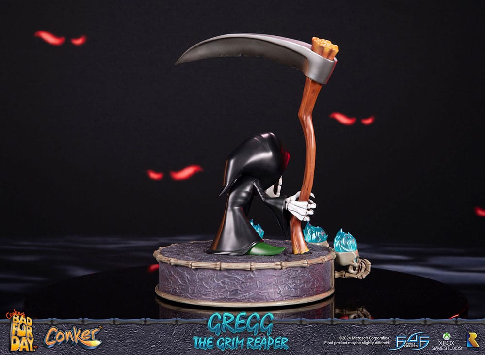 Conker: Conker's Bad Fur Day Gregg the Grim Reaper 36cm Statue