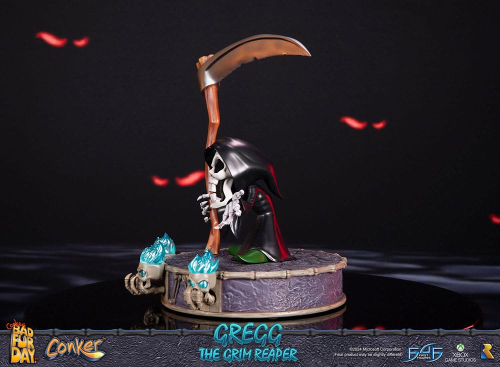 Conker: Conker's Bad Fur Day Gregg the Grim Reaper 36cm Statue