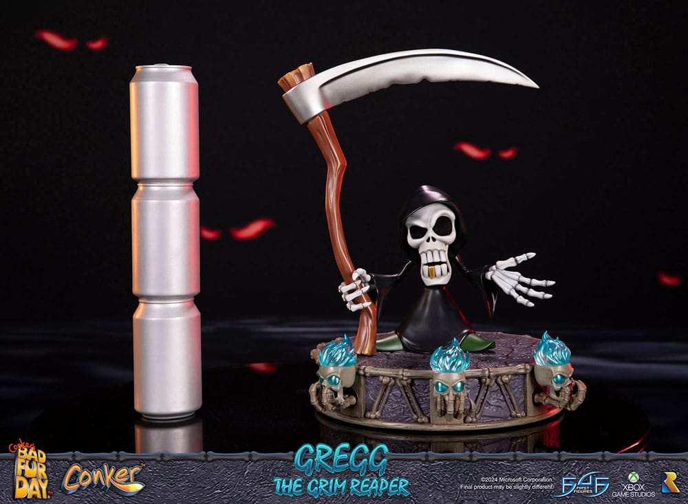 Conker: Conker's Bad Fur Day Gregg the Grim Reaper 36cm Statue