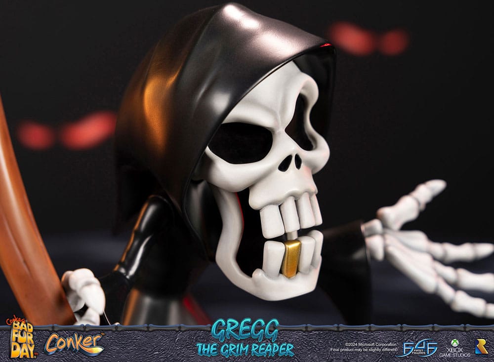 Conker: Conker's Bad Fur Day Gregg the Grim Reaper 36cm Statue
