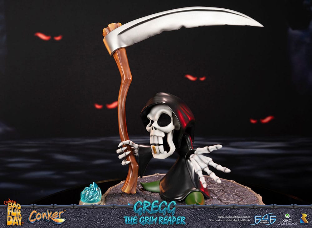 Conker: Conker's Bad Fur Day Gregg the Grim Reaper 36cm Statue