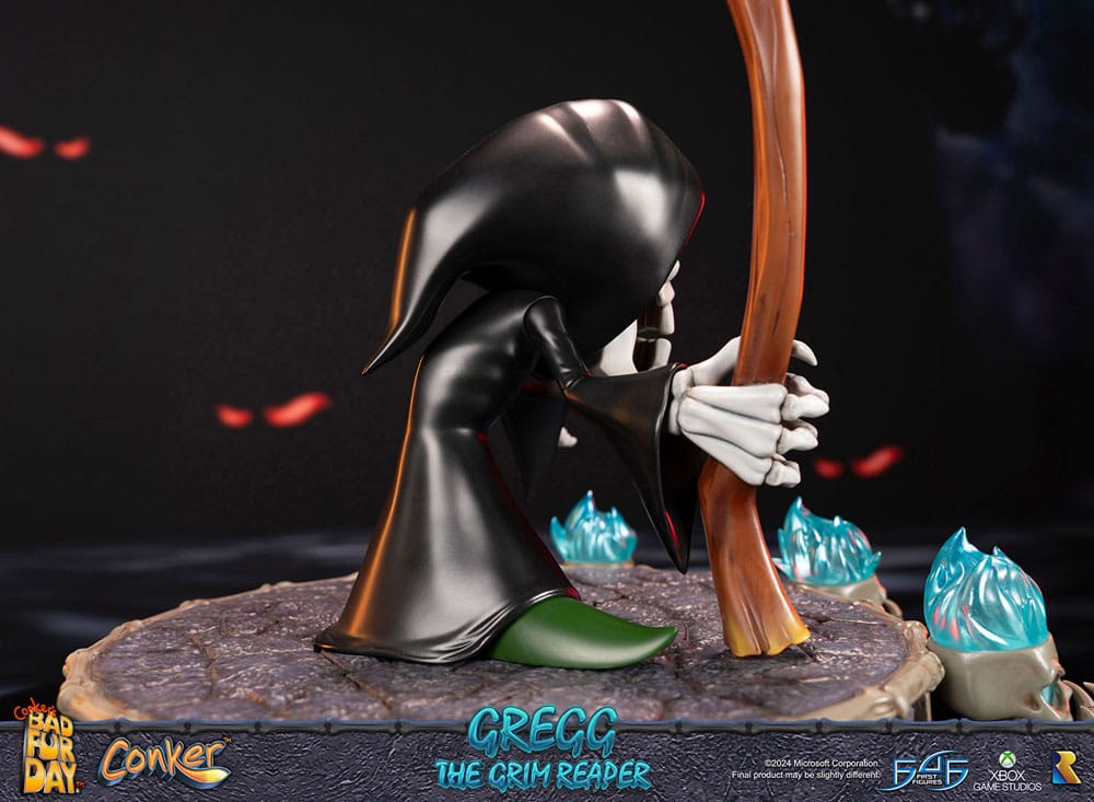 Conker: Conker's Bad Fur Day Gregg the Grim Reaper 36cm Statue